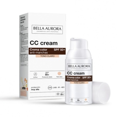 CC Cream Creme com cor SPF 50+ anti-manchas - tom claro