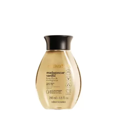 ÓLEO HIDRATANTE NATIVA SPA BAUNILHA DE MADAGASCAR 200ML