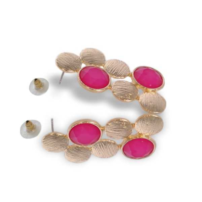 Brincos Fucsia
