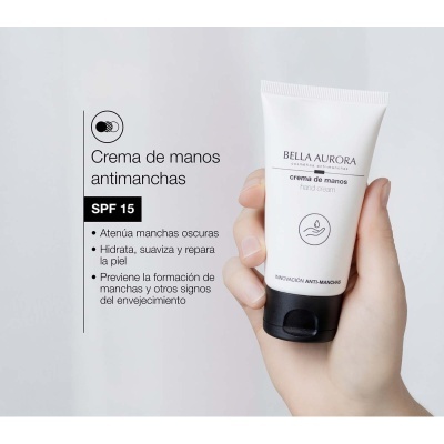 Creme de mãos Anti-manchas SPF 15