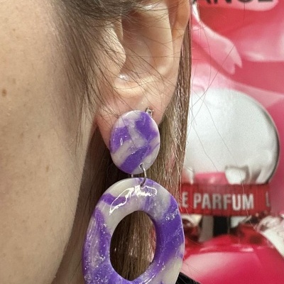 Brincos LadyBug Earrings