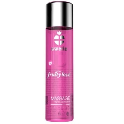 FRUITY LOVE ÓLEO DE MASSAGEM EFEITO DE AQUECIMENTO TORANJA ROSA COM MANGA 60 ML