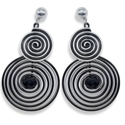 Brincos Primadona Preto