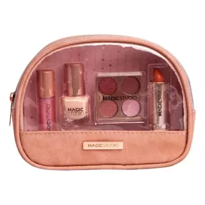 Magic Studio  Rose Quartz Makeup Bag