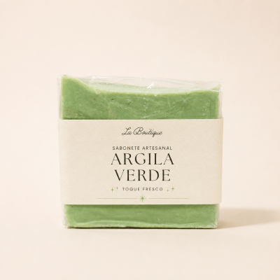 Sabonete de Argila Verde para Pele Oleosa | Detox