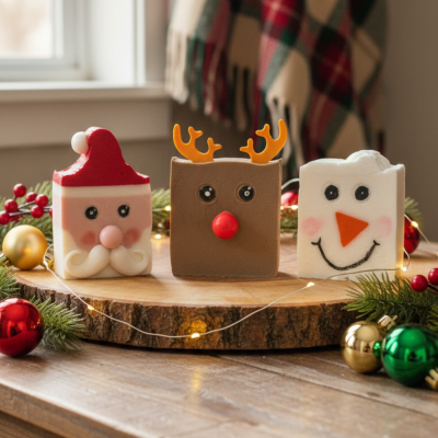 Sabonetes Figuras Noël – Noël Classique