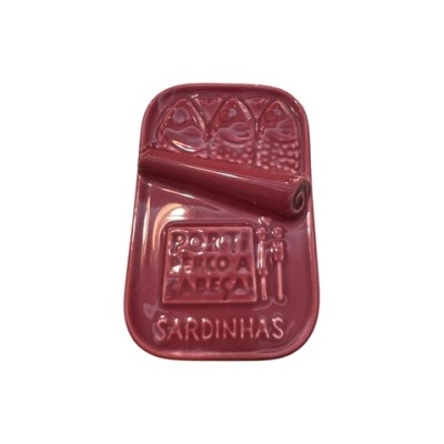 Lata de Sardinhas-rosa velho
