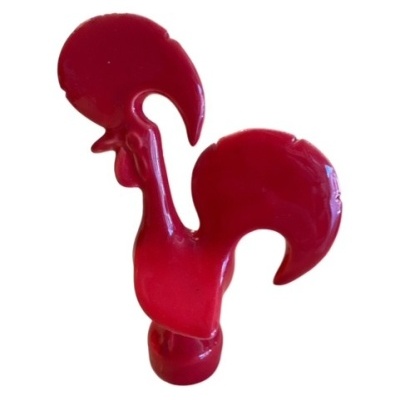 Galo Vermelho Vidrado Peq 7