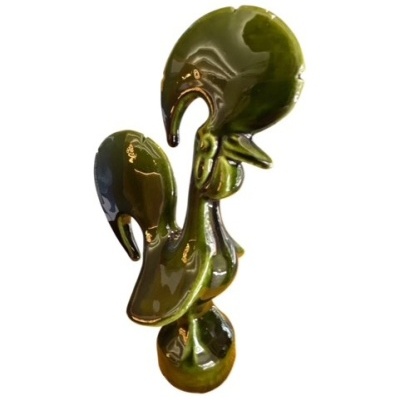 Galo Verde Vidrado Peq 7