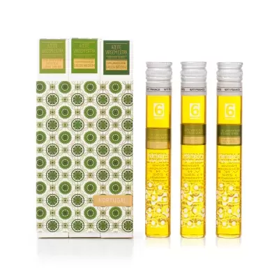 PACK3 AZEITES DE PORTUGAL -  AZULEJOS VERDES