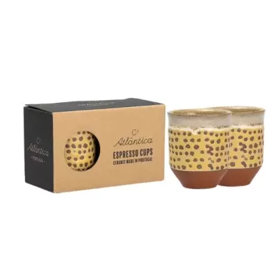 AROMA S/2 Copo Expresso Spot Yellow