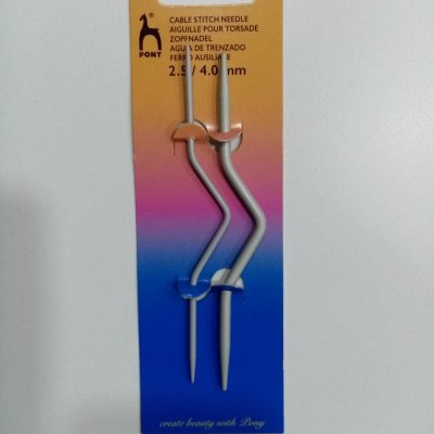 Agulhas p/Torcidos  Pony