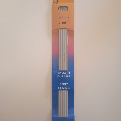 Agulha p/Meias c/dupla ponta em Metal