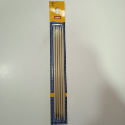 Agulha p/Meias c/Dupla Ponta em Inox