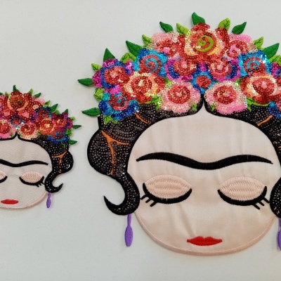 Etiquetas Termocolantes Frida kahlo