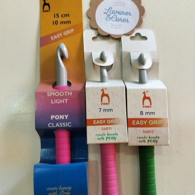 Agulhas Crochet  Pony Easy Grip