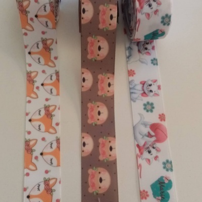 Fita Gorgurão Estampado bebe