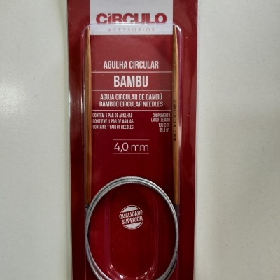 Agulhas Circulares Bambu  Circulo