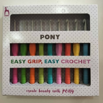 Conjunto Agulhas Crochet Pony