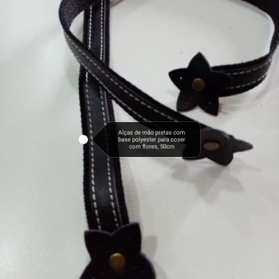 Alças de Mão c/Flores