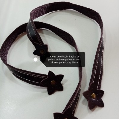 Alças de Mão c/Flores