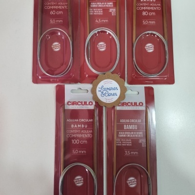 Agulhas Circulares Bambu  Circulo