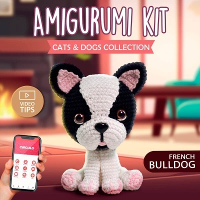 Kit Amigurumi - Cães e Gatos