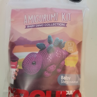 Kit Amigurumi Dinossauros
