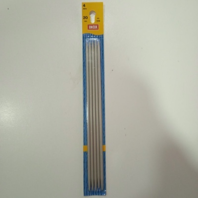 Agulha p/Meias c/Dupla Ponta em Inox