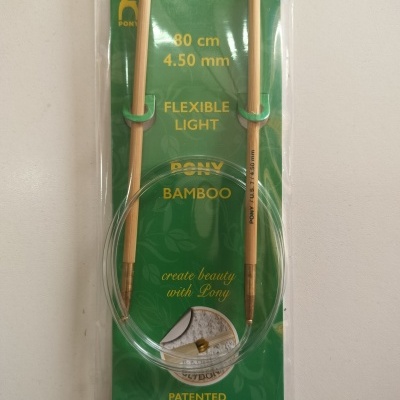 Agulhas Circulares Bambu  Pony