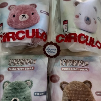 Kit Amigurumi - Urso Teddy