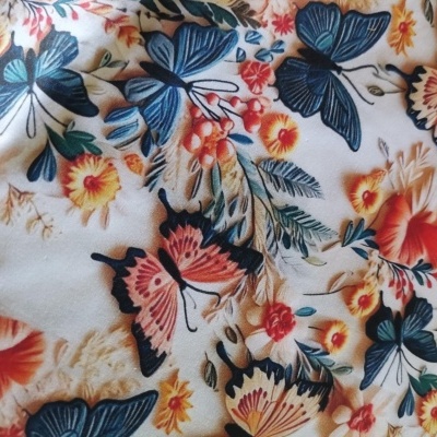 Tecido 3D - Borboletas