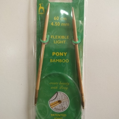 Agulhas Circulares Bambu  Pony