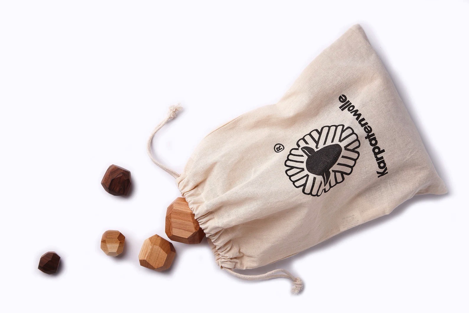 Wood building blocks