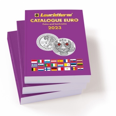 CATÁLOGO DE MOEDAS E NOTAS EURO 2023 INGLÊS