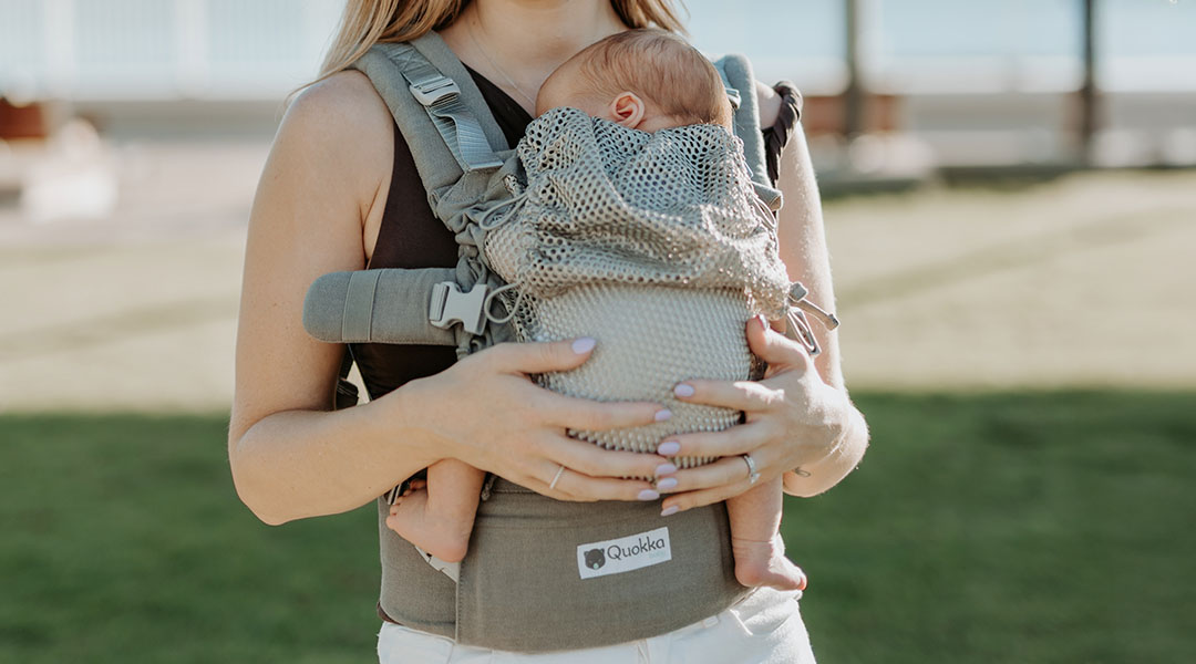 Mochila Portabebés Quokkababy - E-Carrier Mesh