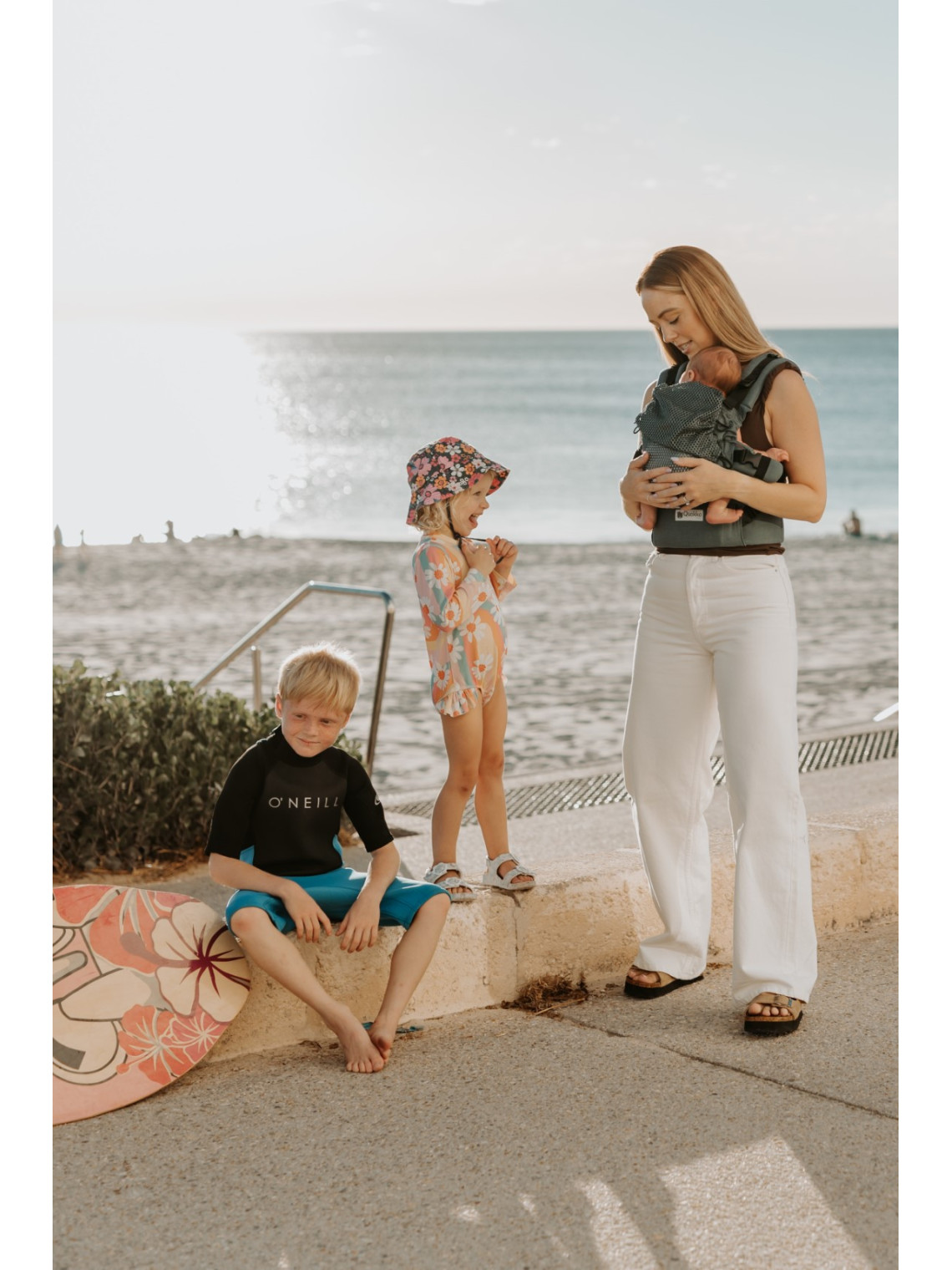 Mochila Portabebés Quokkababy - E-Carrier Mesh