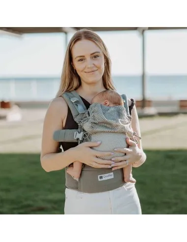 Mochila Portabebés Quokkababy - E-Carrier Mesh