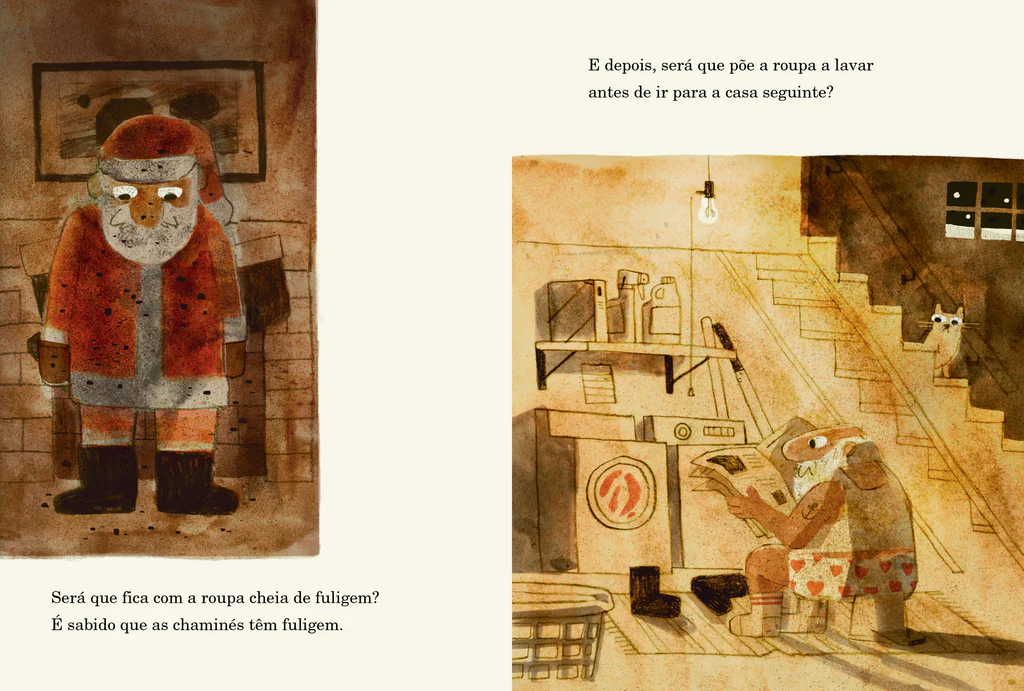 Como é que o Pai Natal desce pela Chaminé