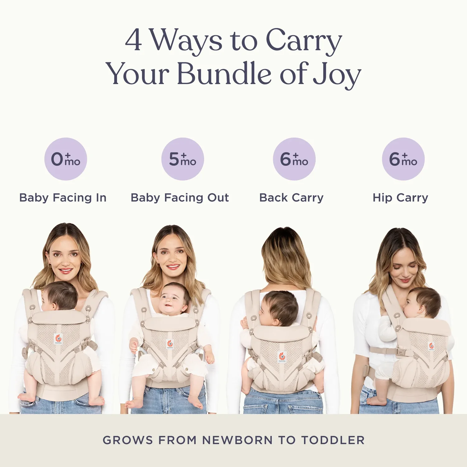 Ergobaby Omni Deluxe - Linho Natural