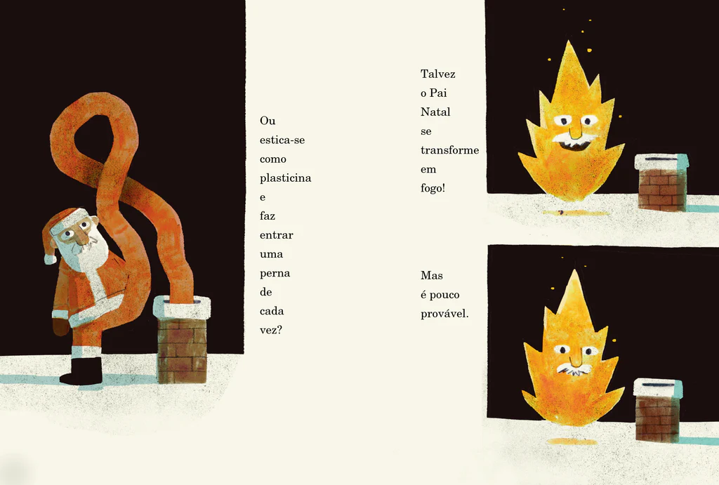 Como é que o Pai Natal desce pela Chaminé