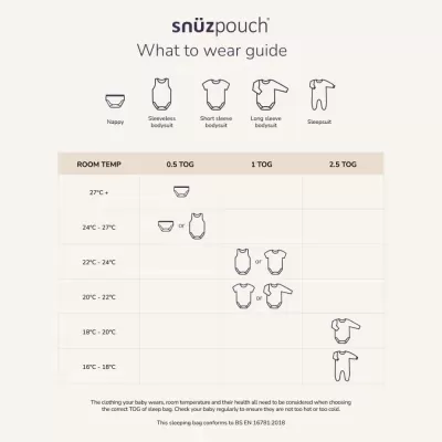 Saco-cama SnuzPouch - Sand Cloud