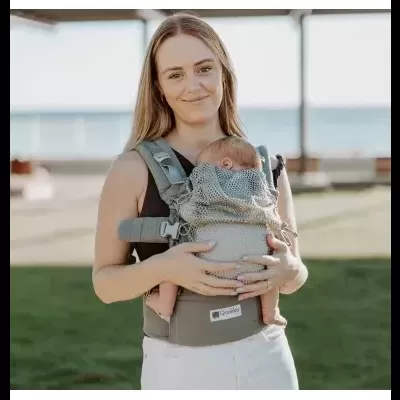 Mochila Portabebés Quokkababy - E-Carrier Mesh