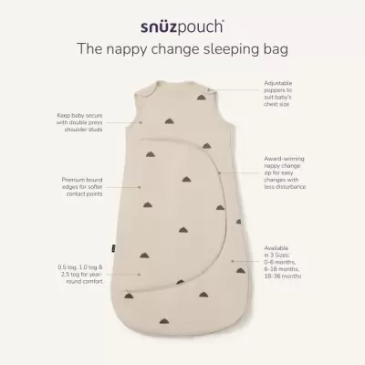 Saco-cama SnuzPouch - Sand Cloud