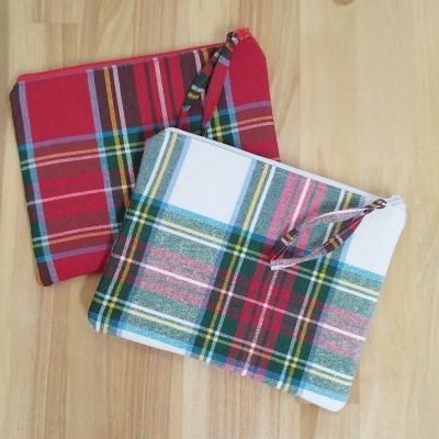 Bolsa acolchoada "Flat Pouch" Autumn Vibes