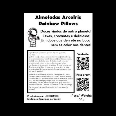 Almofadas Arco-íris (Doce) Almofadas Arco-íris (Doce)