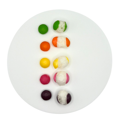 Skitlez liofilizados - Ácidos