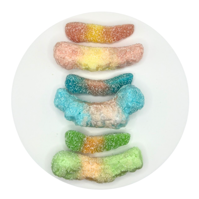 Minhocas Crunchy   (Doce)