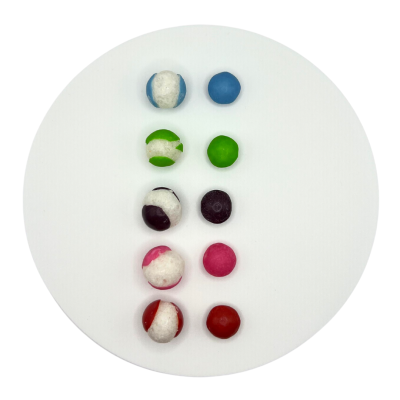 Skitlez liofilizados - Frutos Vermelhos