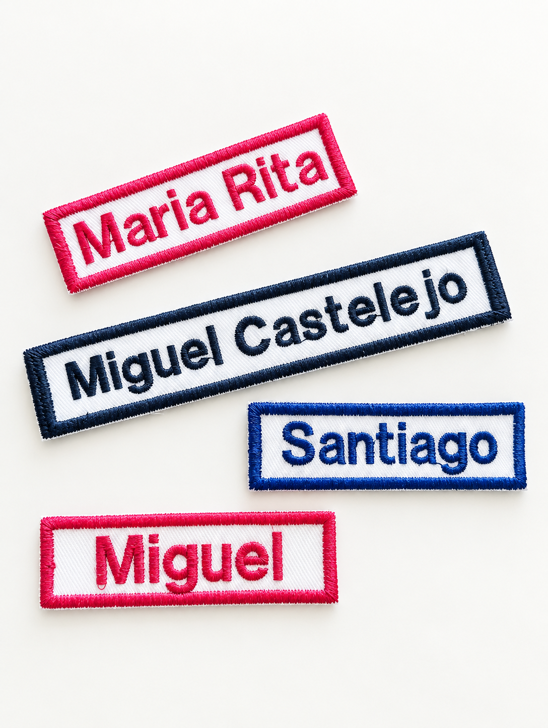 Etiqueta Personalizada com Nome – Bordada Etiqueta Personalizada com Nome – Bordada